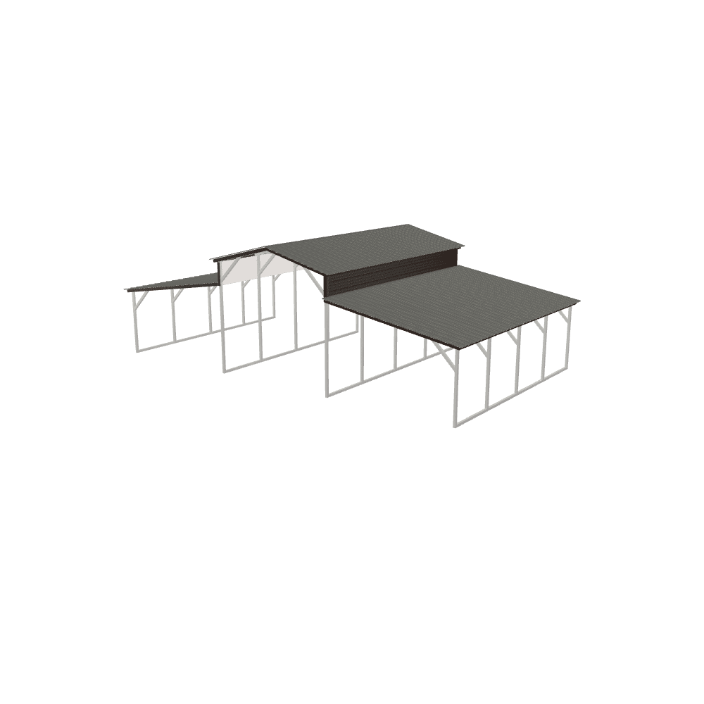 A computer generated image of two benches.